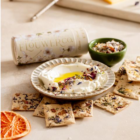 Classic Floral Garnishing Salt