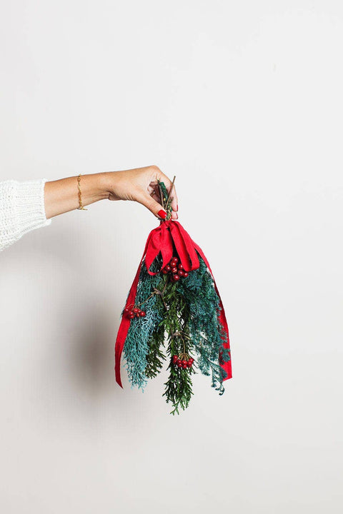 Preserved Christmas Swag Bouquet