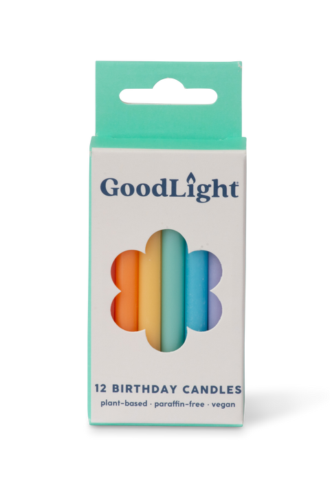 Vegan Birthday Candles | 12-Count Box