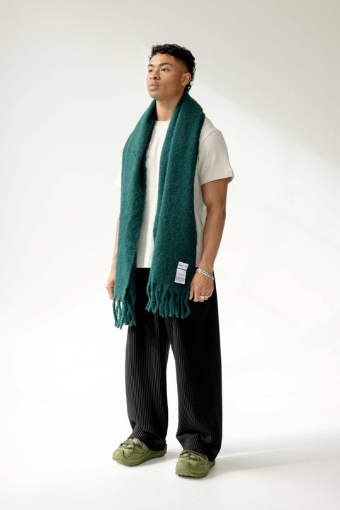 The Reykjavik Scarf 100% Recycled | Dark Forest