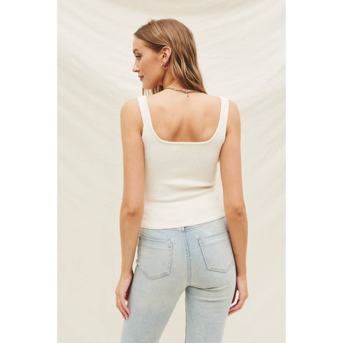 Fair And Square Knit Tank