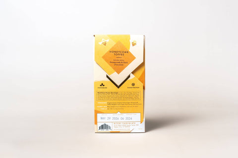 Honeycomb Toffee Dark Chocolate Bar 75% Cacao