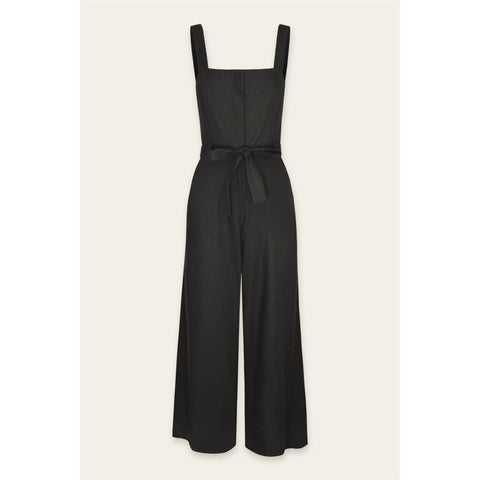 Heaven Sent Straight Neck Wide Leg Jumpsuit