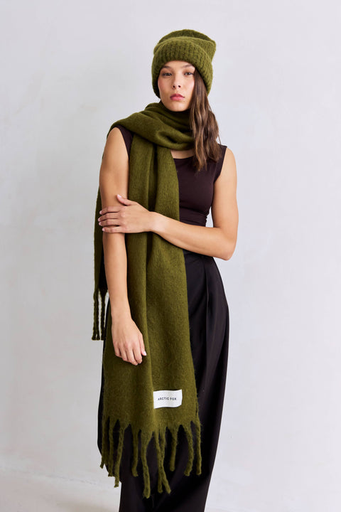 The Reykjavik Beanie Hat - Sea Kelp