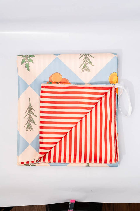 Picnic Blanket, Garden Checkered