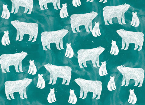 Northern Lights Christmas wrap single