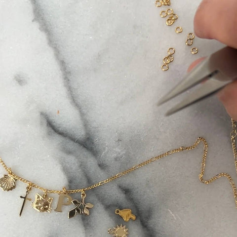 Dainty Letters & Shapes Charms (for charm bar!)