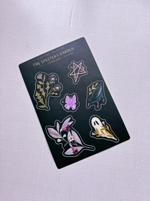 Specter's Garden Sticker Sheet