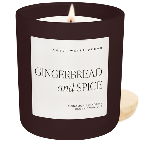 Gingerbread and Spice 15oz Soy Candle