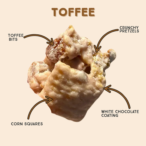Toffee Chunk Nibbles 4.25 oz Pouch
