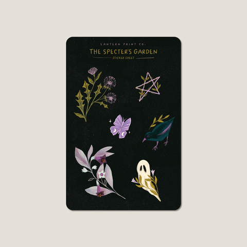 Specter's Garden Sticker Sheet
