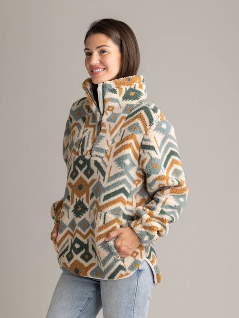 Women's Ainsley Ultra Plush Sherpa Pullover