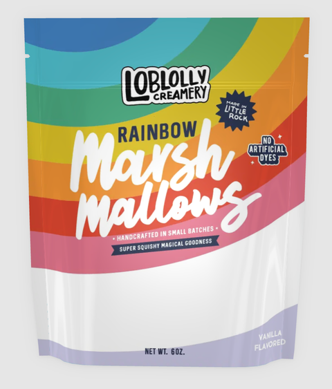 Marshmallow Bags: Rainbow