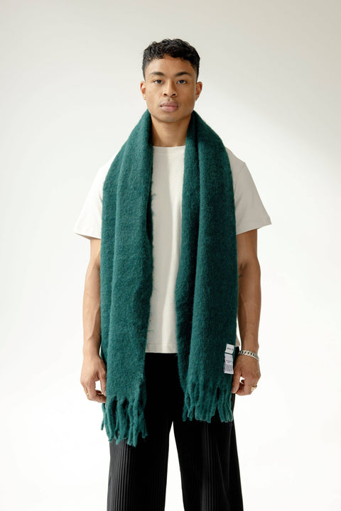 The Reykjavik Scarf 100% Recycled | Dark Forest