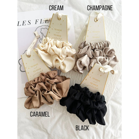 Assorted 3pc Scrunchies Set