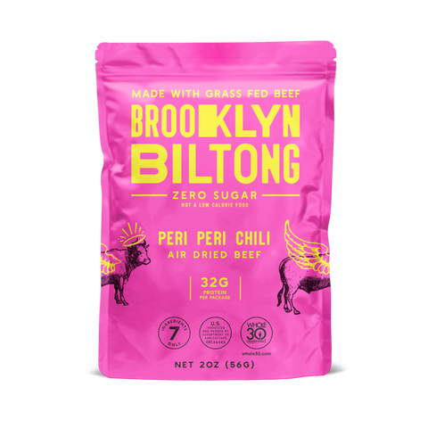 2oz Peri Peri Grass-Fed Biltong Tender Jerky