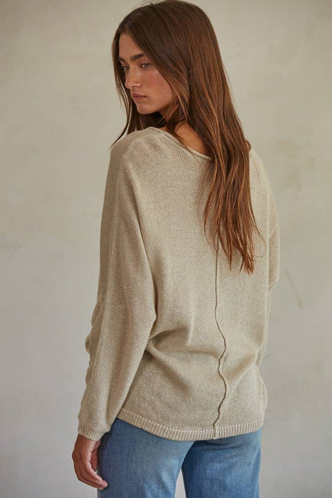 Knit Lurex Sweater