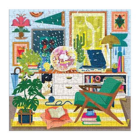 Disco Life 500 Piece Foil Puzzle