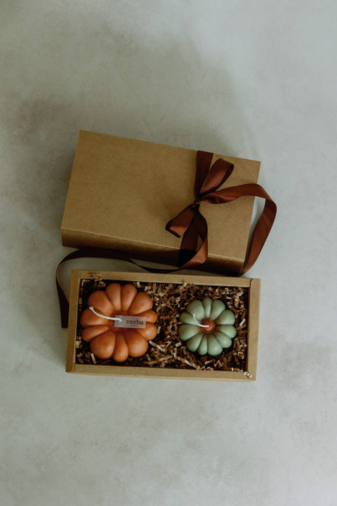 Fall Pumpkin Candle | Small