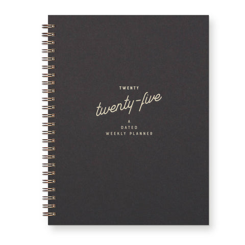 2025 Retro Dated Weekly Planner : Calendar Year