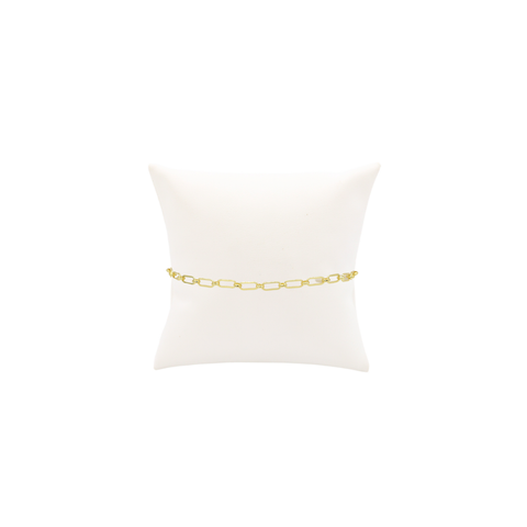 Gold Paige Charm Bracelet