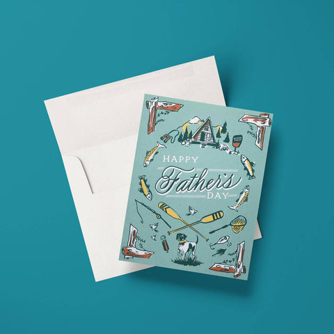 Outdoorsman Father's Day Greeting Card