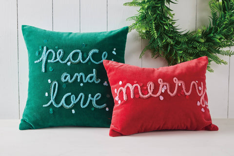 Merry Decorative Pillow