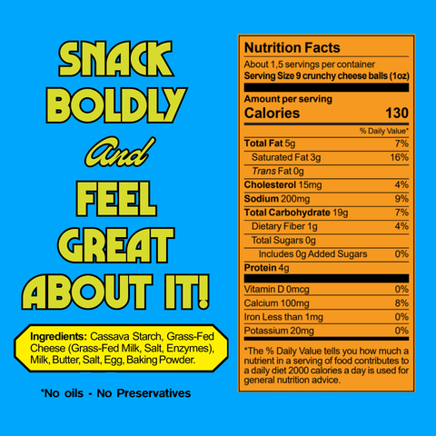 Cassavida Crunchy Cheese Bites – Gluten-Free Cassava Snack