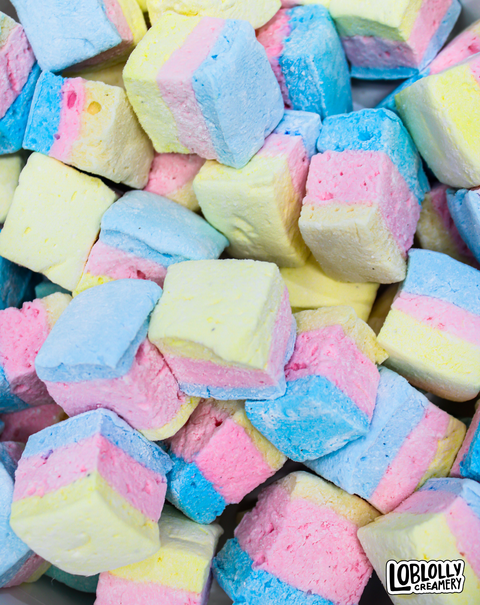 Marshmallow Bags: Rainbow