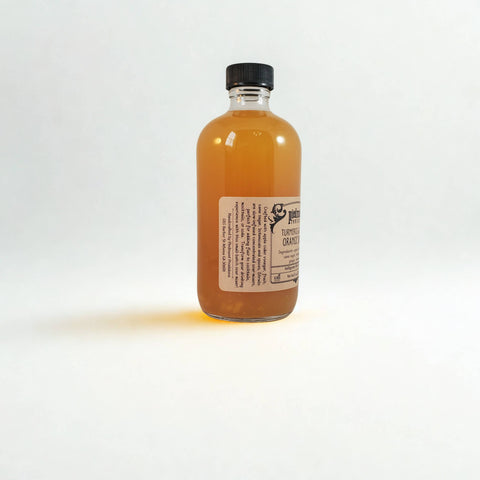 Orange Turmeric Ginger Shrub