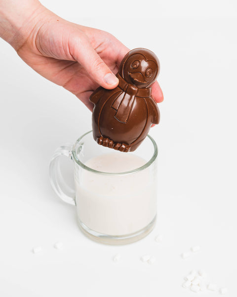 Milk Chocolate Penguin Cocoa Bomb