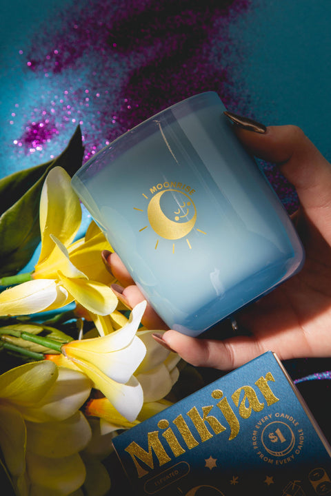 Moonrise | Neroli & Plum Coconut Soy 8oz Candle
