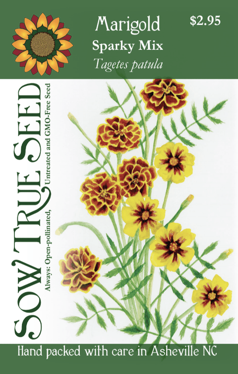 Marigold Seeds - Sparky Mix