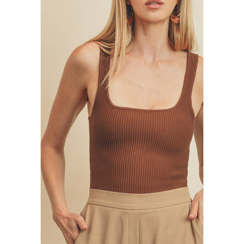 Fair And Square Knit Tank