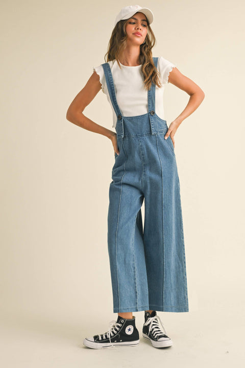 DENIM JUMPSUIT