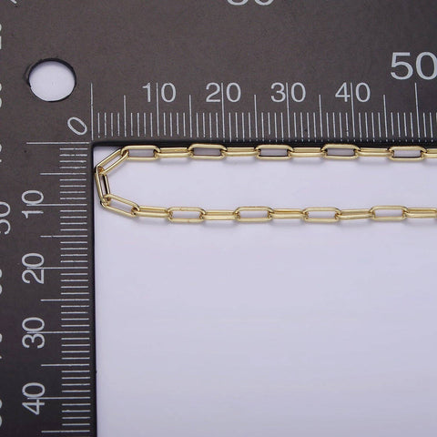 20"Paperclip Layering Chain Necklace