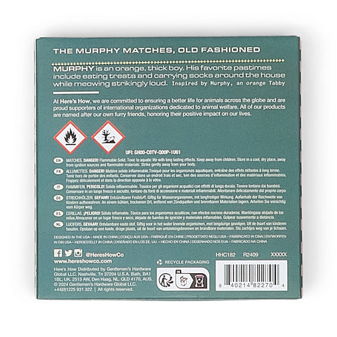 The Murphy Matches - Old Fashioned