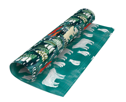 Northern Lights Christmas wrap single