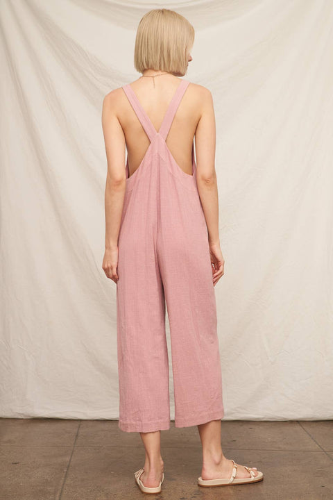 Sleeveless Jumpsuit | Sage Green