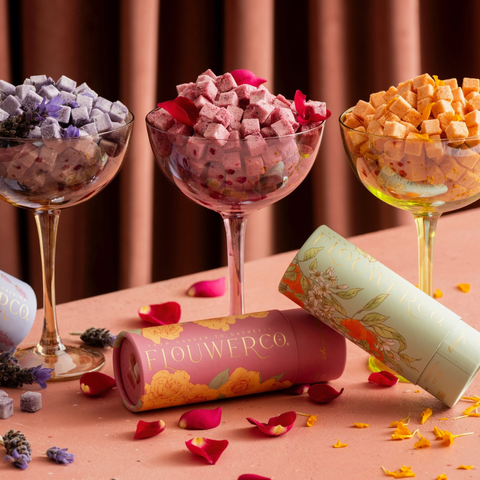 Floral Cocktail Cubes