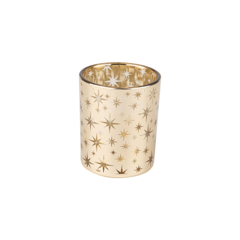 North Star Gold Tea Light Holder