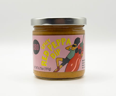 Spicy Red Peppa Hummus Dip