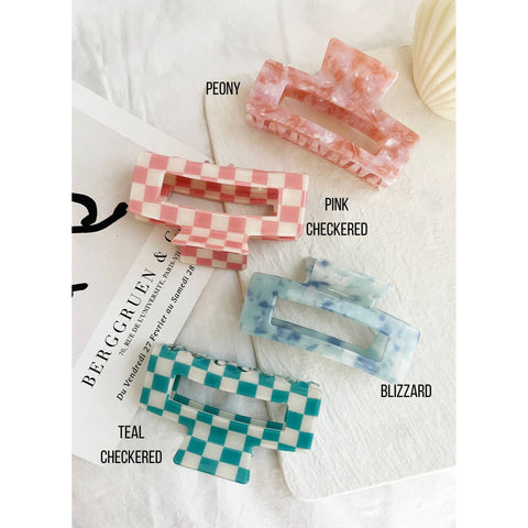 Jumbo 4-Inch Acetate Hair Claw