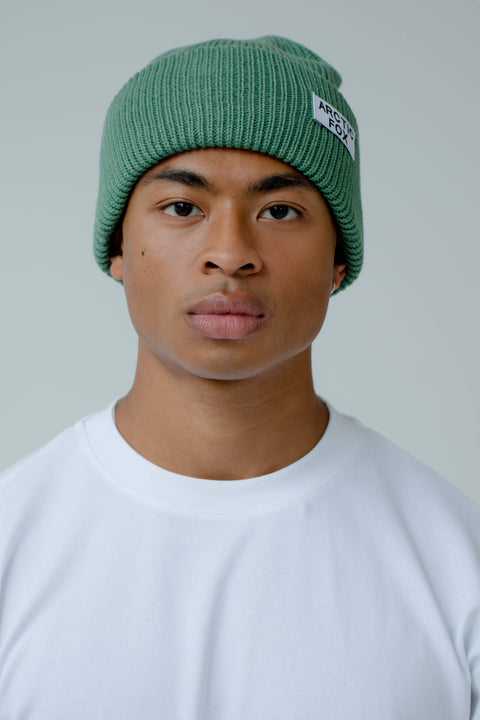 Recycled Bottle Beanie - Forest Fern