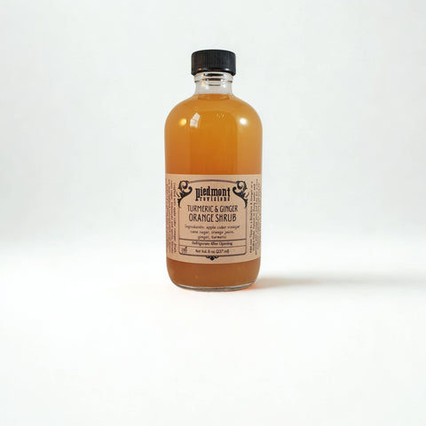 Orange Turmeric Ginger Shrub