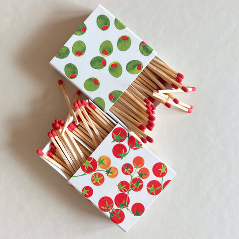 Olive Matches | Celebration Birthday Candle Matches