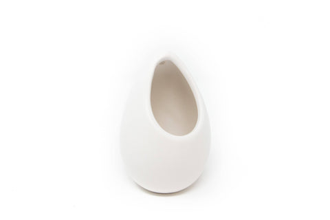 Large Ivory Ceramic Container