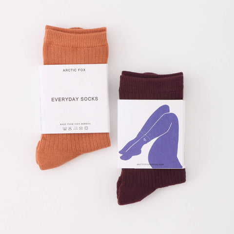 The Everyday Socks - 100% Bamboo - Electric Indigo