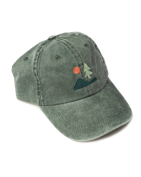 Lone Pine Dad Hat - Forest