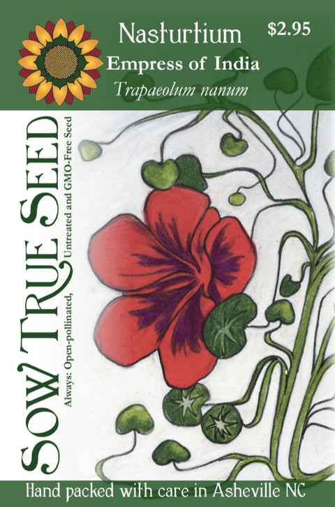 Nasturtium Seeds - Empress of India
